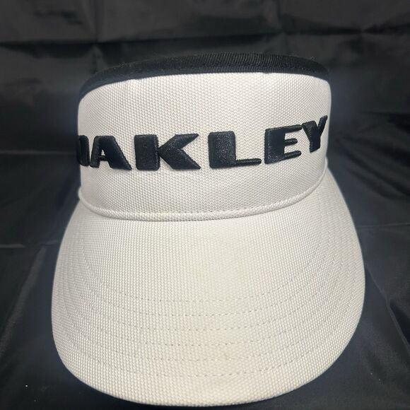 Oakley Hydrolix Visor White Vintage Y2K Performance Hat - Picture 1 of 6